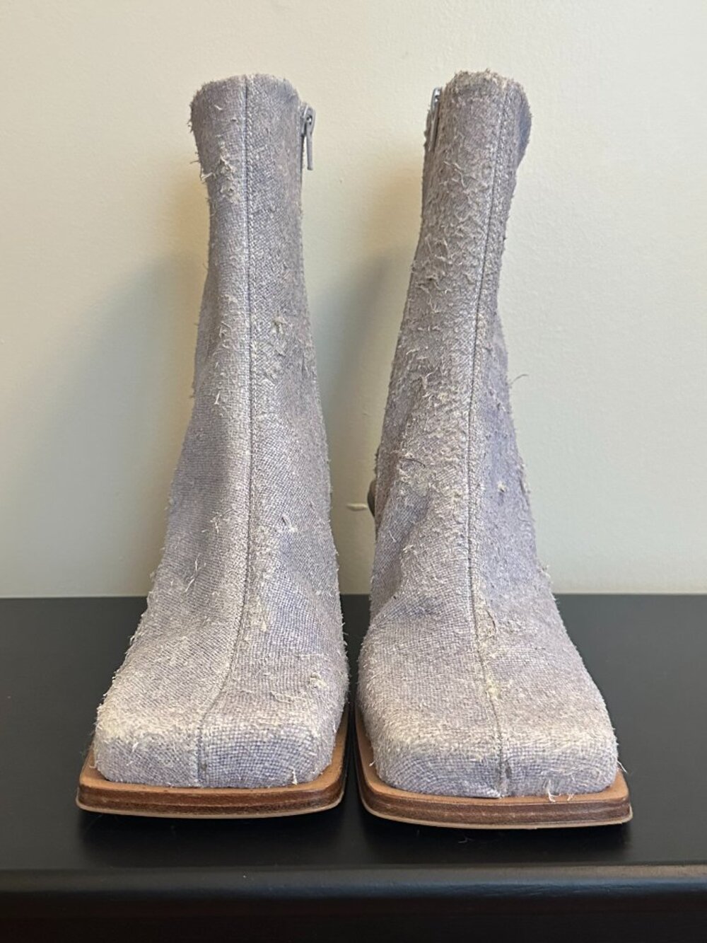Miista Brenda Denim Boots, Size 39 - Picture 2 of 6